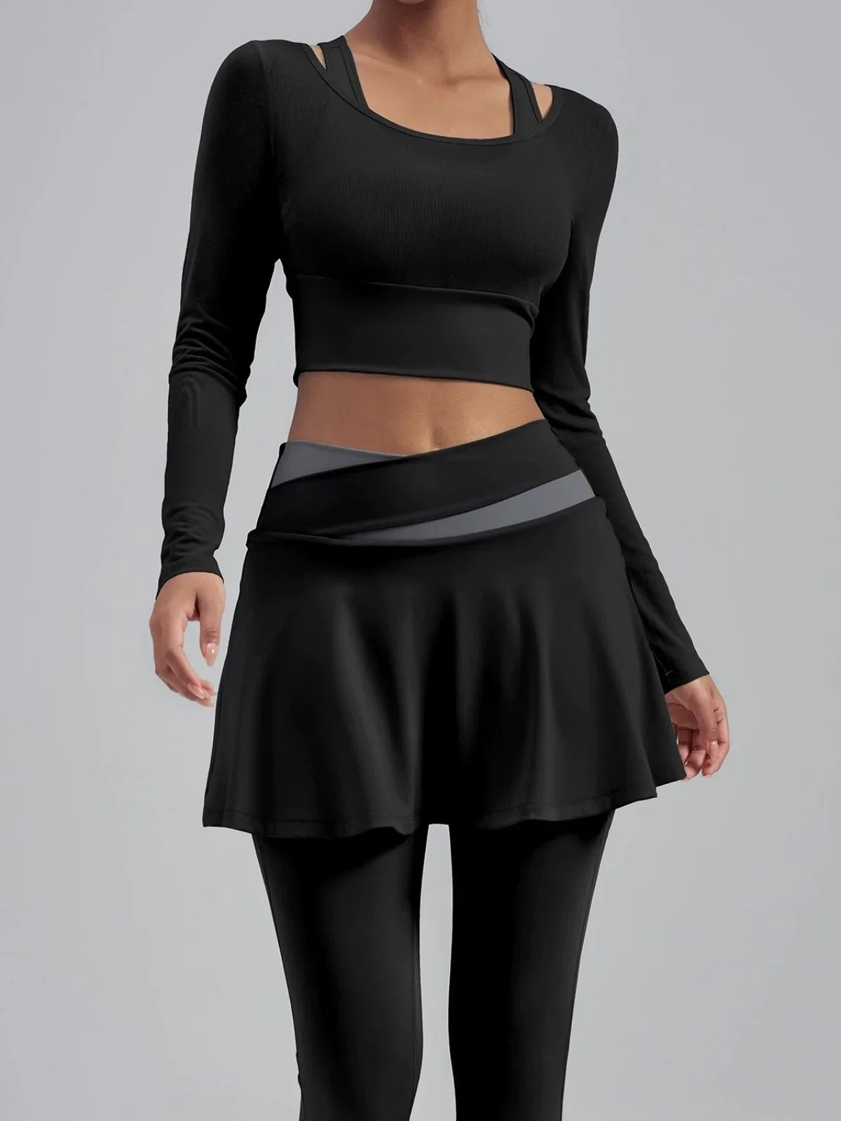 Conjunto Saia Performance Mirela