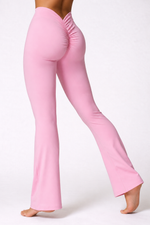 Calça Flare Fitness V-Shape Hip Cintura Alta Deva