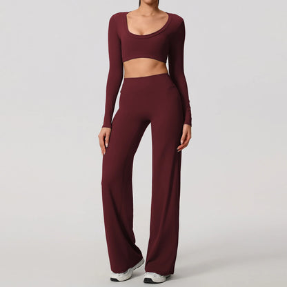 Conjunto Longo Costas Abertas Ayla