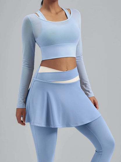 Conjunto Saia Performance Mirela