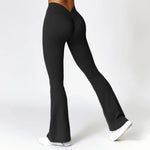 Calça Flare Fitness V-Shape Hip Cintura Alta Deva
